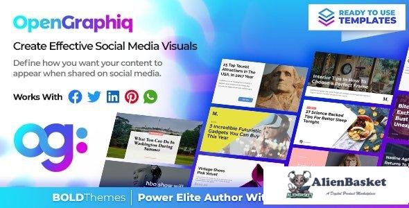 61590  OpenGraphiq v1.0.3 - WordPress Social Image Generator