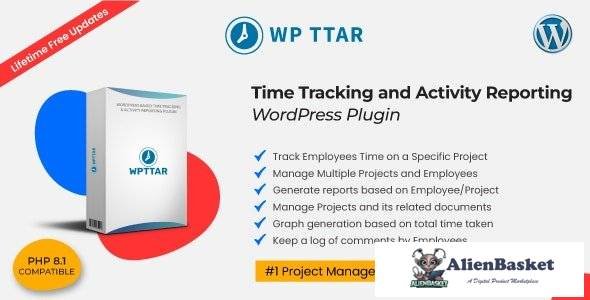 61603  Time Tracking and Activity Reporting v2.0 - WordPress Plugin