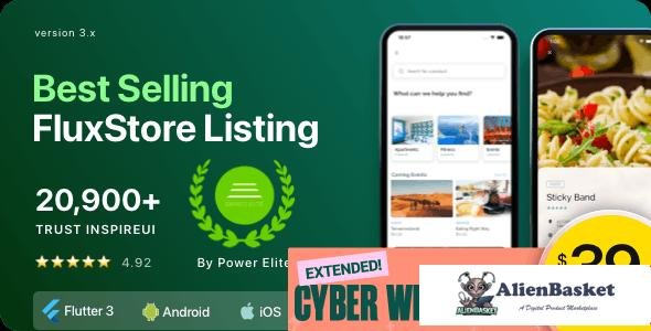 61722  FluxStore Listing v3.3.0 - The Best Directory WooCommerce app by Flutter