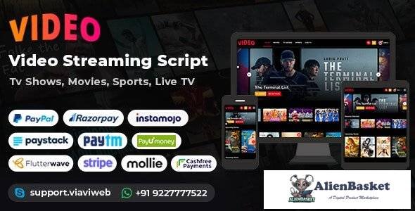 61921  Video Streaming Portal (TV Shows, Movies, Sports, Videos Streaming, Live TV) v2.0 - 