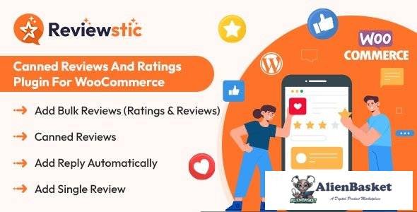61971  Reviewstic v1.0 - Canned reviews and ratings plugin for WooCommerce