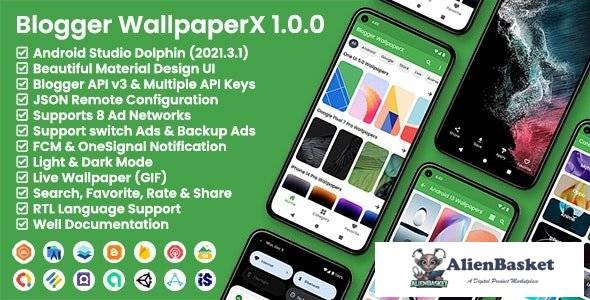 61982  Blogger WallpaperX v1.0.0 - Blogger API v3