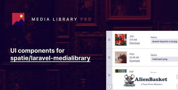 62047  Laravel Media Library Pro v2.6.1
