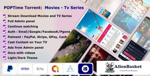 62173  POPTime v1.0 - Torrent App Movies – TV Series – Cast system