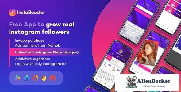 62217  InstaBooster v1.1 - Free App to grow real Instagram followers, likes and views for Android