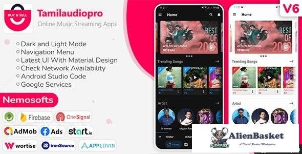 62363  Tamilaudiopro v6.1 - Online Music Streaming Apps