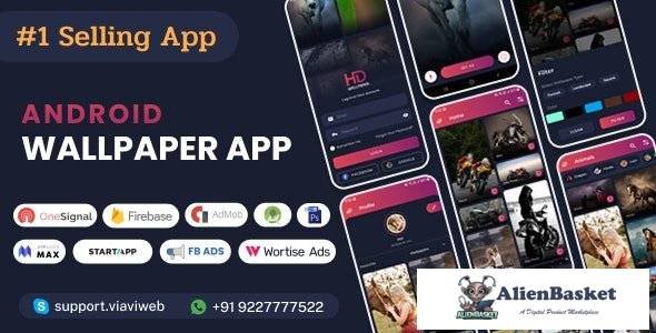 62436  Android Wallpapers App v8.0 (HD, Full HD, 4K, Ultra HD Wallpapers)  - 