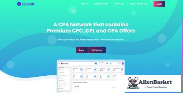 62438  DreamAff v1.0 - CPA Affiliate Script
