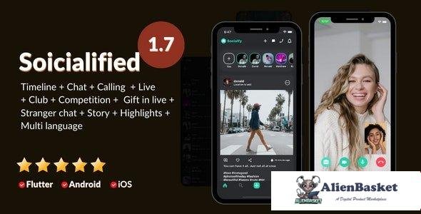 62621  Social media app clone (instagram, facebook, linked in etc) + Node.js socket Chat + Calling +