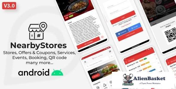 62612  Nearby Stores Android v3.,0.2 - Offers & Coupons, Events, Restaurant, Services & Booking