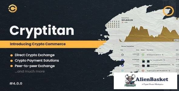 62638  Cryptitan v4.0.0 - Multi-featured Crypto Software & Digital Marketplace