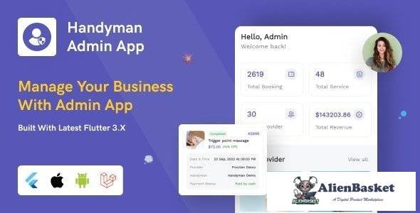 62687  Handyman Admin App v1.6.0 - [Add-on]