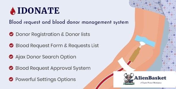 62704  IDonatePro v3.0.1 - Blood Donation, Request And Donor Management WordPress Plugin
