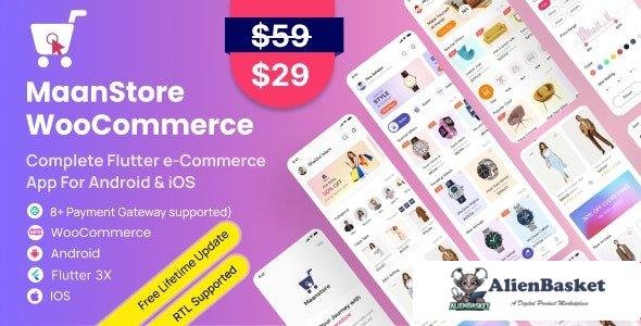 62870  MaanStore v4.1 - Flutter eCommerce Full App ( Android & iOS )