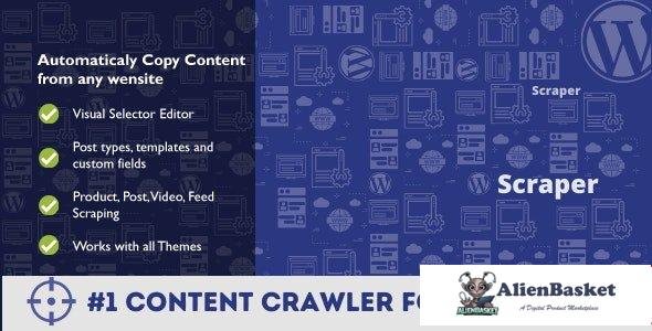 62916  Scraper v2.0.5 - Automatic Content Crawler Plugin for WordPress