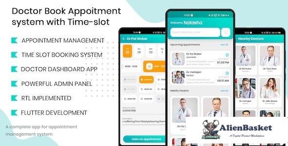 63832  Doctor Finder v6.1 - Appointment Booking With Time-slot app