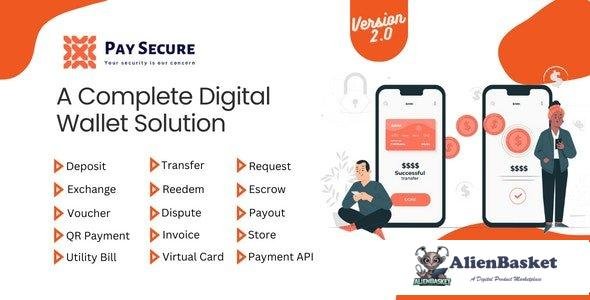 63100  Pay Secure v2.0 - A Complete Digital Wallet Solution - 