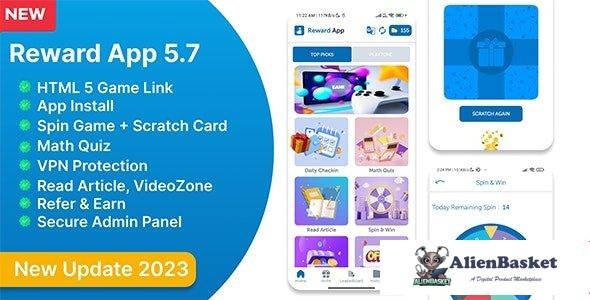 63328  Reward App v5.7 - Lucky Spin + Start App ads + Adcolony