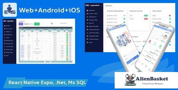 63336  EMS v2.0 - Employee Attendance Tracker (admin panel + employee mobile app)