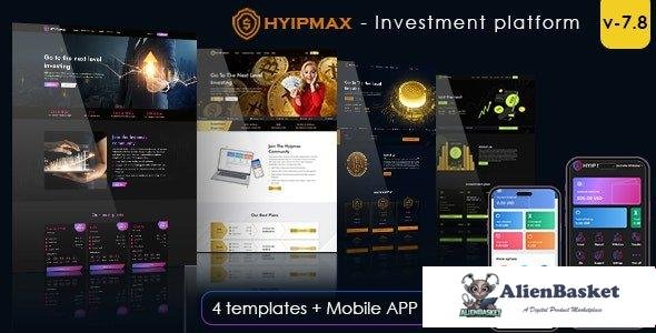 63389  HYIP MAX v7.8 - high yield investment platform - 