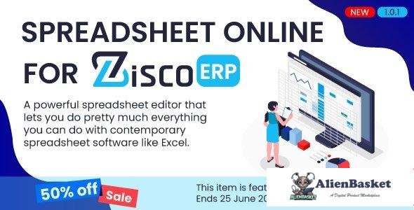 63451  Spreadsheet online for ZiscorERP v1.0.1