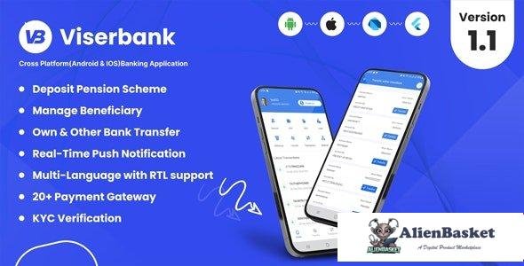 63496  ViserBank v1.1 - Cross Platform Internet Banking Application