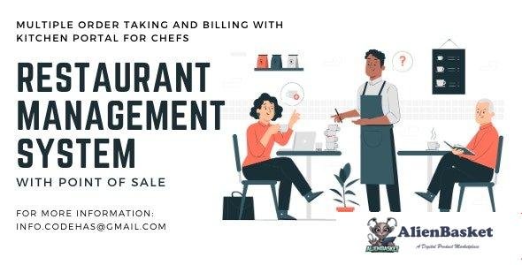 63555  Restaurant POS v1.0 - Restaurant management system with kitchen display