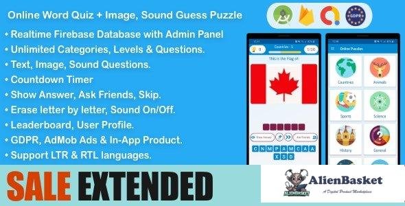 63561  Online Word Quiz + Image Guess + Sound Guess Puzzle Game for Android v2.7