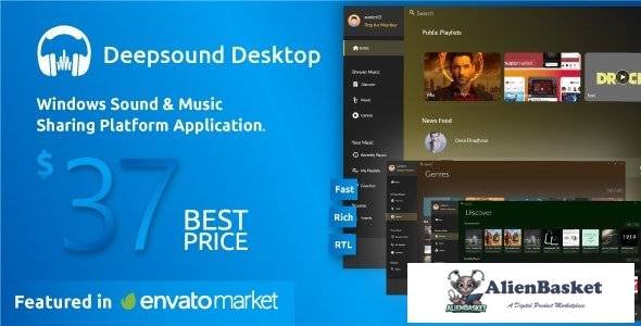 63577  DeepSound Desktop v1.4 - A Windows Sound & Music Sharing Platform Application