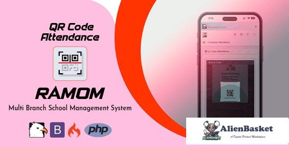 66804  Ramom School QR Code Attendence v2.0