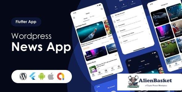 63838  Lucodeia News v1.1.4 - Flutter Wordpress News App | Admob - DarkMode