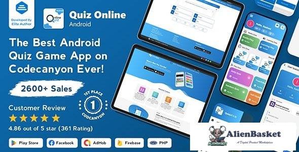 66084  Quiz Online v7.1.5 - Trivia Quiz - Android Quiz Game with Web Quiz + Admin Panel - 