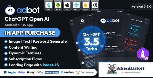 64278  AdBot v3.8.1 - ChatGPT Open AI Android and iOS App