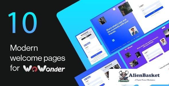 64088  Wonderful v1.4.2 - The Ultimate Welcome Page Themes For WoWonder