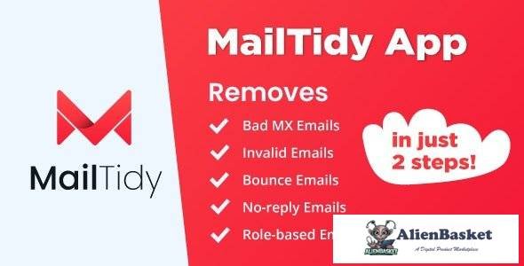 64232  MailTidy v2.1.2 - Email List Cleaner SAAS Application