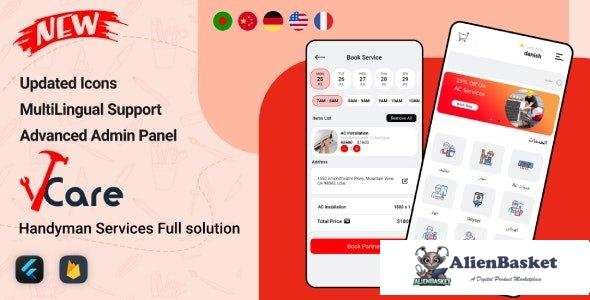 64345  VCare v1.2.0 - Handyman Home Services Complete Solution