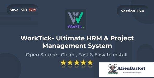 64397  WorkTick v1.3 - HRM & Project Management