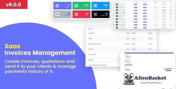 64402  Invoice SaaS Management System v6.0.0 - Invoices SaaS / Billing Management / Laravel Invoice 