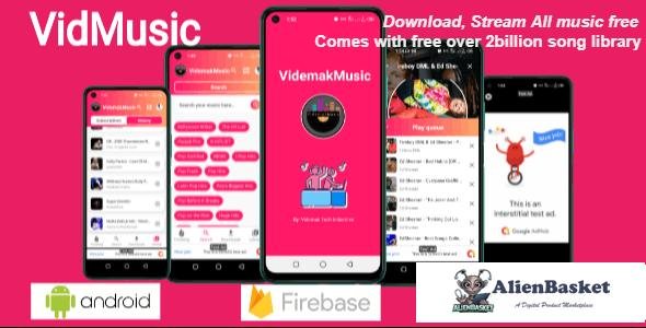 64417  Videmak Music v2.0.5 - Automatic Music Downloading and streaming Android application