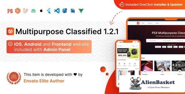 64533  PSX v1.2.1 - Multipurpose Classified Flutter App with Frontend and Admin Panel