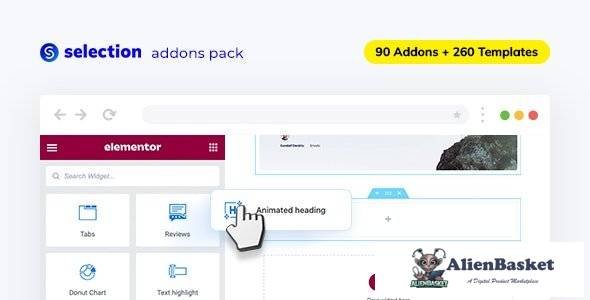 64601  Selection v1.12.1 – Elementor Addons Pack for WordPress