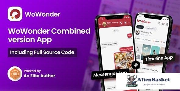64603  WoWonder Mobile v4.3 - The Ultimate Combined Messenger & Timeline Mobile Application