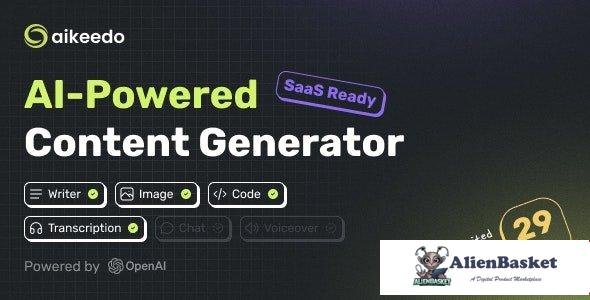 64609  Aikeedo v1.0 - AI Powered Content Platform - SaaS Ready