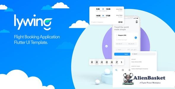 64610  Lywing v1.0.3 - Flutter UI Kit