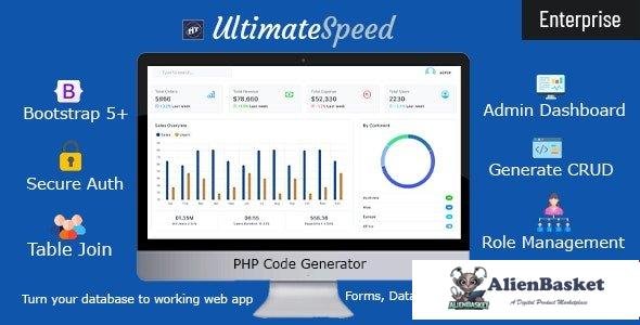 64631  UltimateSpeed PHP Code Generator Enterprise v5.8