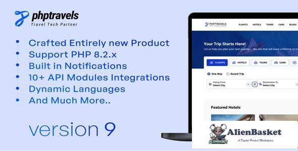 64669  PHPTRAVELS v9.0 - PHP Booking Software - 