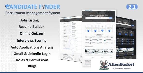 64673  Candidate Finder v2.1 - Recruitment Management System