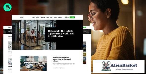 64686  Golo v1.0 - Office Rental And Coworking Space Script Theme