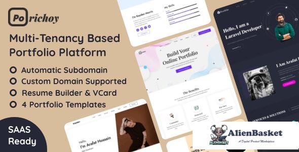 64699  Porichoy 1.7 - Multitenancy Based Portfolio Builder Platform (SAAS) - 