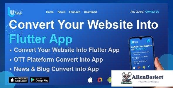 64748  UniversalWeb - Convert Website to a Flutter App  - 8 April 2023